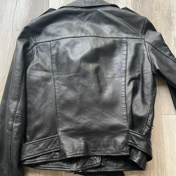 Allsaints Balfern Leather Jacket - Picture 10 of 16